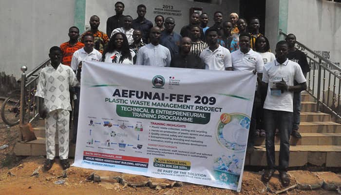AE-FUNAI TO COMMENCE RECYCLING OF PLASTIC